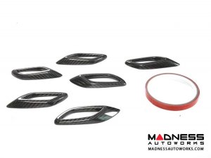 Maserati Levante Side Fender Vent Covers - Carbon Fiber